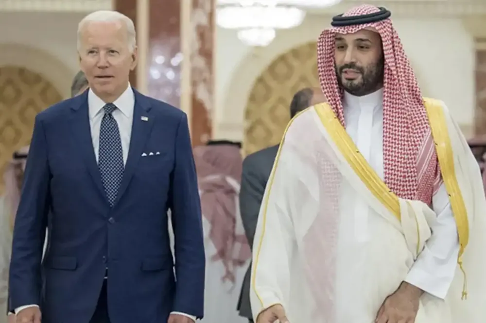 Biden ile Bin Selman telefonda görüştü