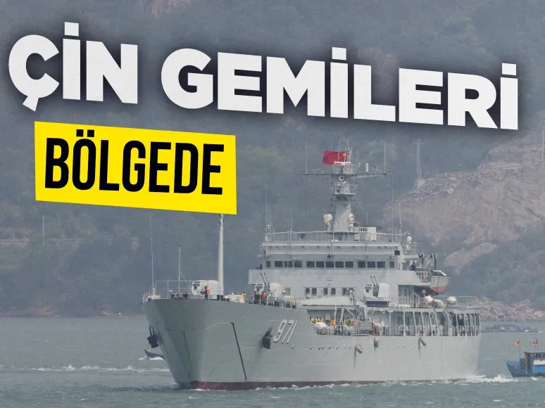 Çin gemileri bölgeye geldi! Sözcü Wu Qian açıklama yaptı