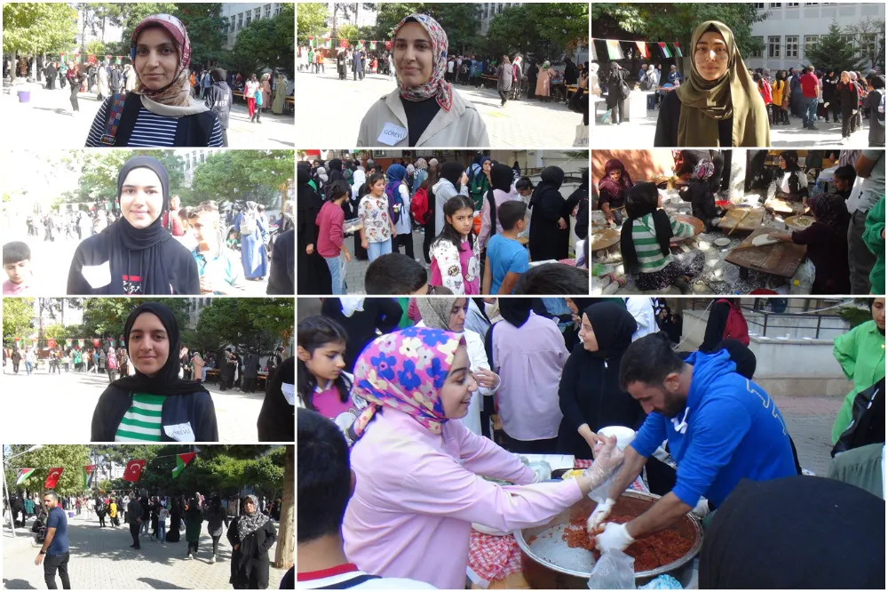 İmam hatip öğrencileri Kudüs için kermes düzenledi