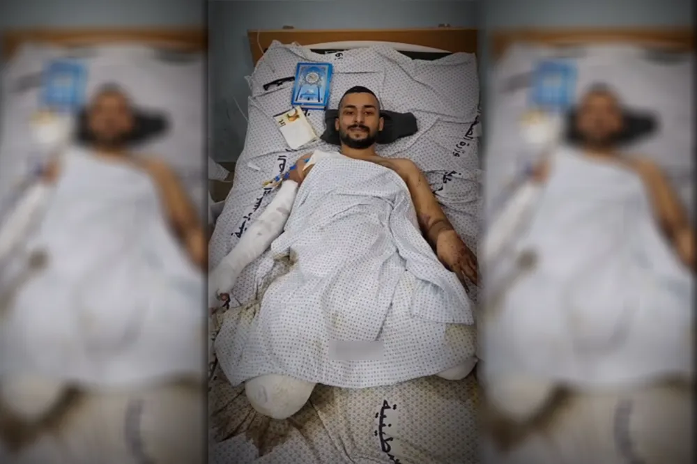 Gazzeli genç: Uzuvlarım benden önce cennete gittiler