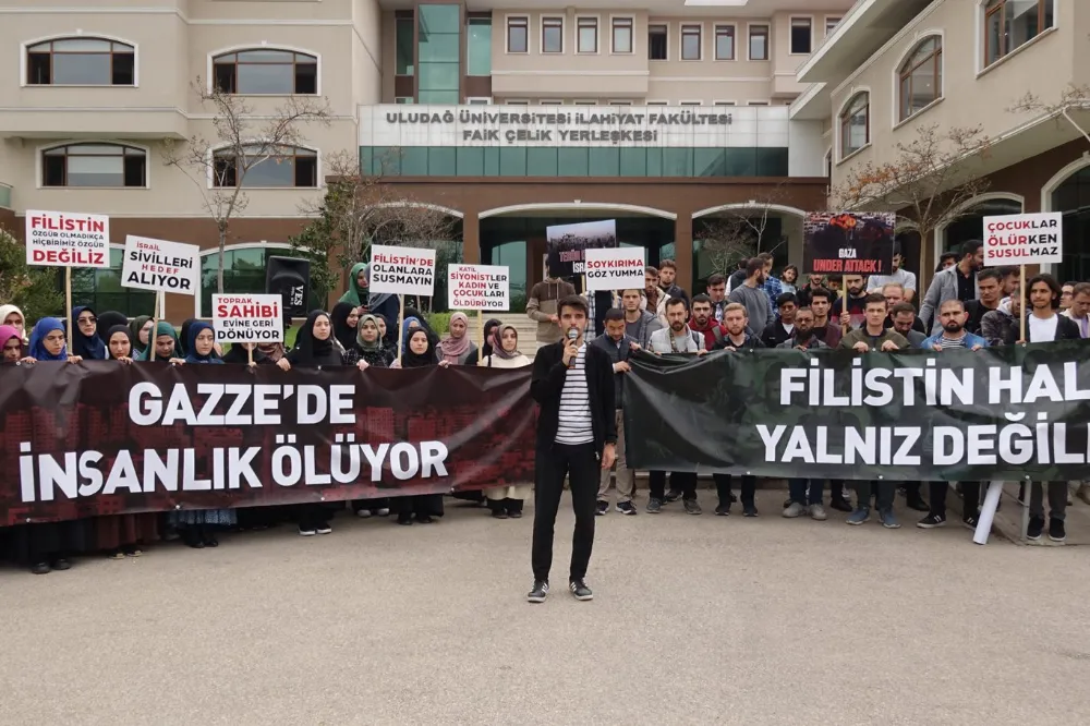 BUÜ öğrenci toplulukları: Filistin meselesinde sessiz kalmayın