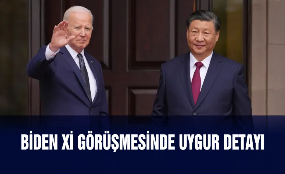 Biden Xi görüşmesinde Uygur detayı