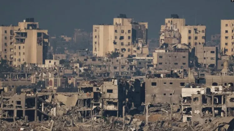 Filistin  Gazze’de binlerce cansız beden enkaz altında