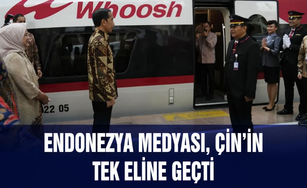 Endonezya medyası, Çin’in tek eline geçti