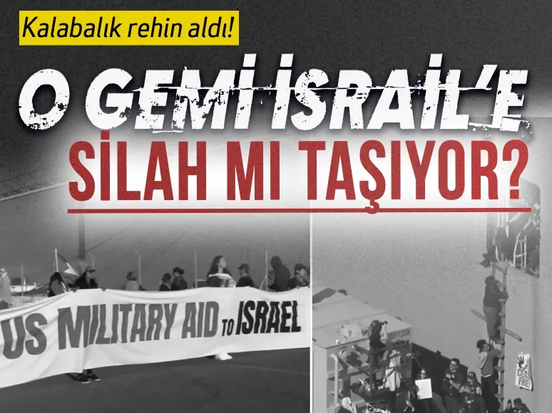 Bomba iddia! O gemi İsrail