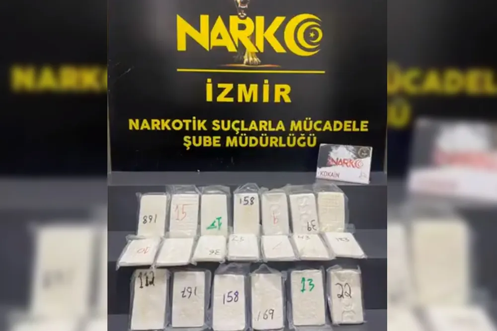 Durdurulan araçtan 10 kilodan fazla kokain bulundu