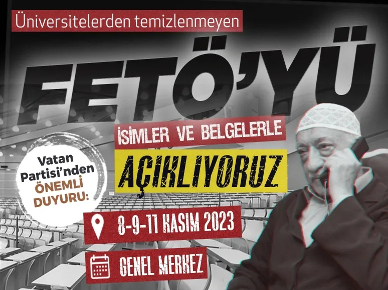 Vatan Partisi açıklıyor, Rektör FETÖ imamına rapor vermiş!
