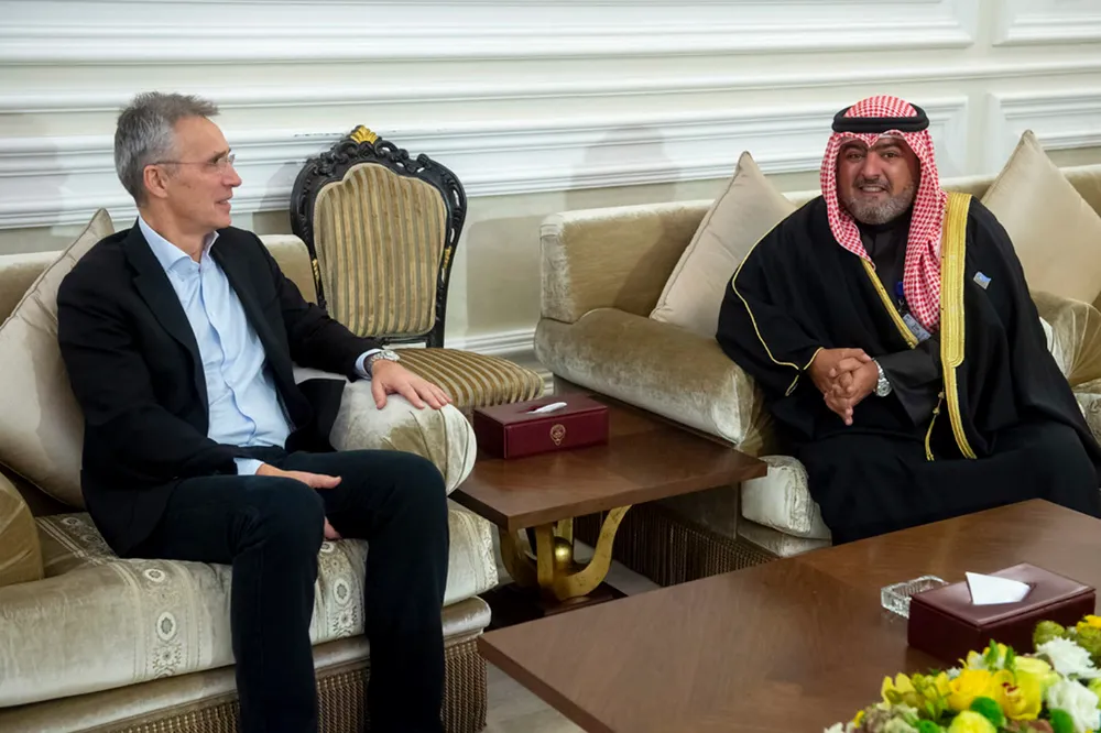 NATO Genel Sekreteri Suudi Arabistan