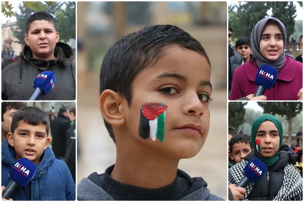 Şanlıurfalı çocuklar: Gazze