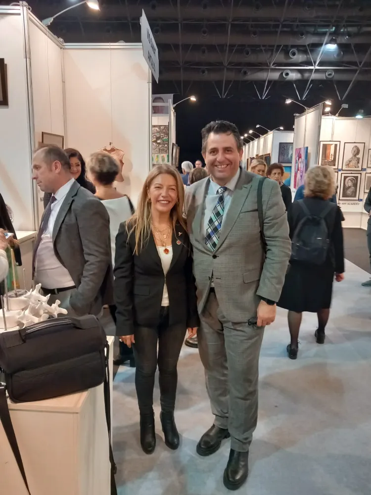 Antalya’nın ilk sanat fuarında  geri sayım başladı