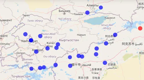 Kırgız-Çin sınırı yakınında 5 büyüklüğünde deprem meydana geldi