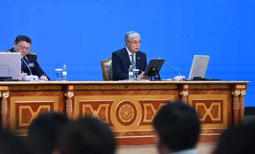 Tokayev: Hırsızlar ve eşkiyalar cezaevinde olmalı