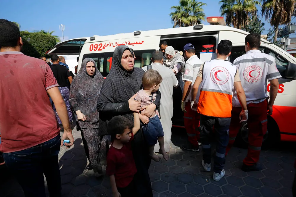 DSÖ, işgal rejiminin Filistin Kızılayı merkezine yönelik saldırıları kınadı