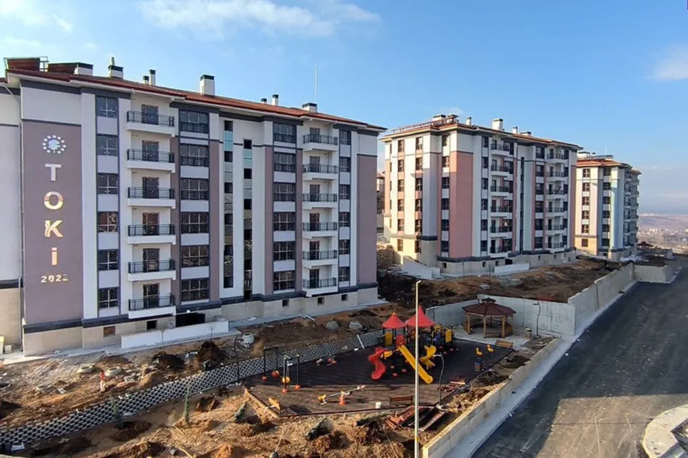 Doğanşehir’deki deprem konutlarında sona yaklaşılıyor