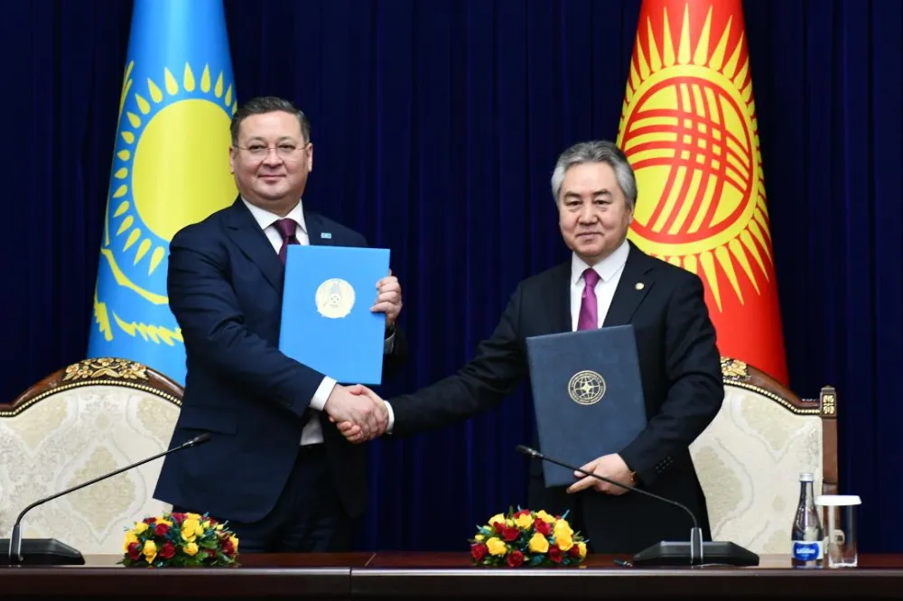 Kazakistan ile Kırgızistan arasındaki karşılıklı ticaret 1,3 milyar doları aştı