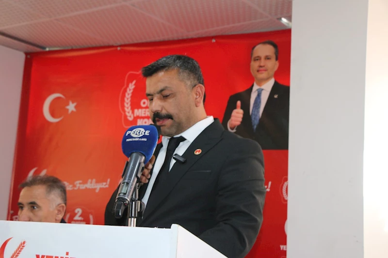 Yeniden Refah Partisi Adıyaman Merkez İlçe Başkanı Hasan Özdemir, kongrede güven tazeledi  - Videolu Haber