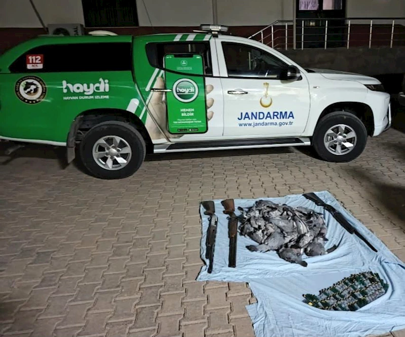 Şanlıurfa’da güvercin avlayan 5 kişiye 224 bin lira ceza 