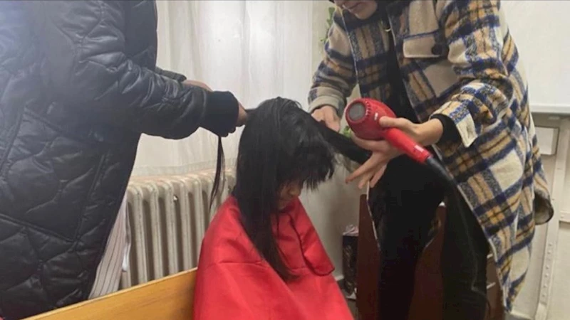 Türk Kadınlar Birliği’nden Köy Okullarında kız öğrencilere saç bakımı ve moral desteği 