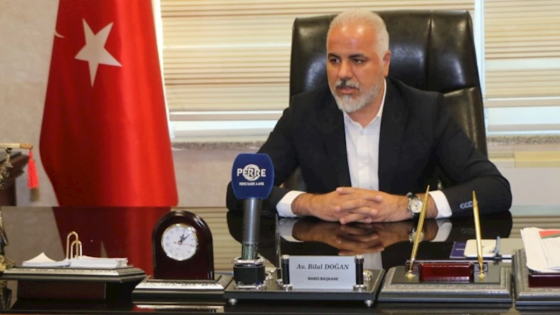 Adıyaman Barosu Başkanı Doğan: 