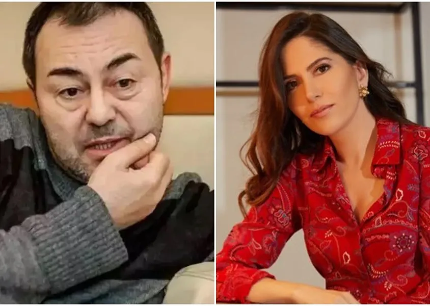 Serdar Ortaç canlı yayında gazeteci Kübra Par