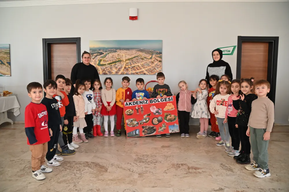 SARILAR KREŞ VE GÜNDÜZ BAKIMEVİ’NDEN YERLİ MALI HAFTASI