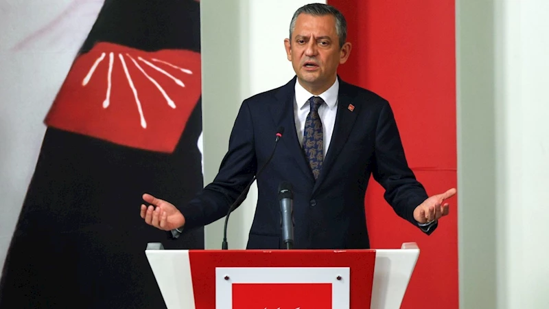 CHP Lideri Özgür Özel: 
