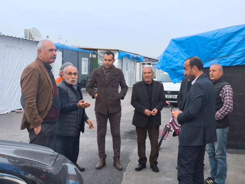 DEM Parti Milletvekili Şenyaşar ve Adıyaman İl Örgütü, deprem mağdurlarını ziyaret etti  - Videolu Haber