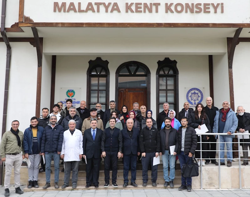 Bu okulda bir yıl boyunca Malatya konusu ele alındı 