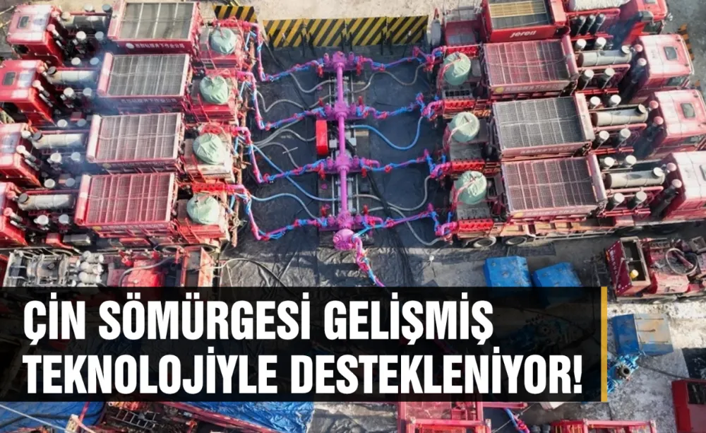 Çin sömürgesi gelişmiş teknolojiyle destekleniyor!