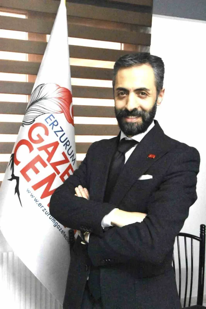 Erzurum Gazeteciler Cemiyetinin yeni başkanı Musa Çakır oldu