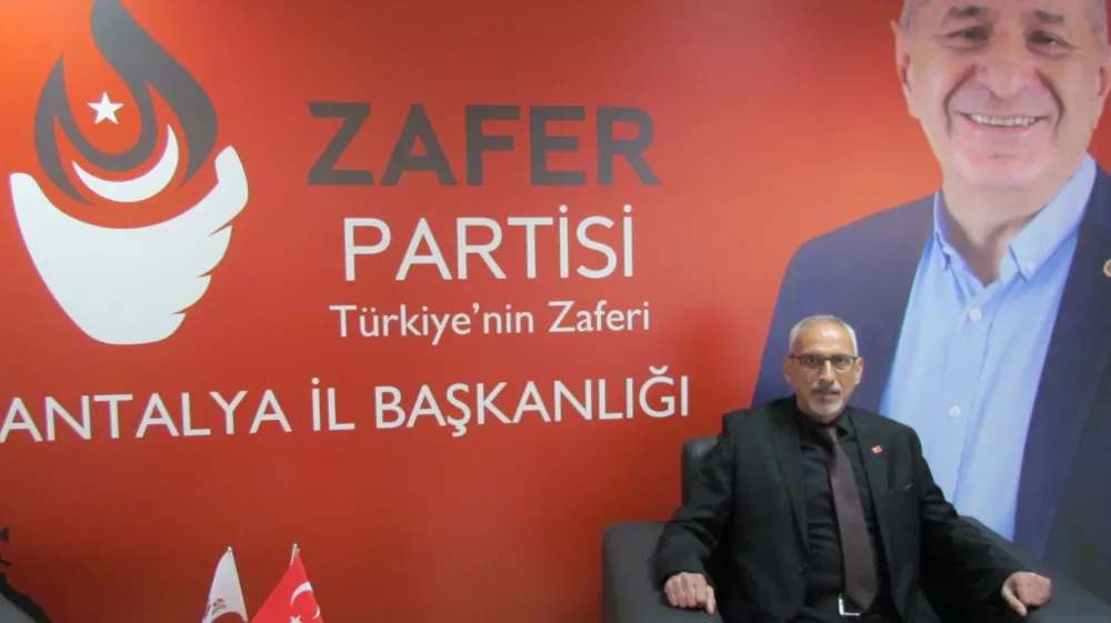 Zafer Partisi Muratpaşa Belediye Başkan Adayı Hasan Bilen