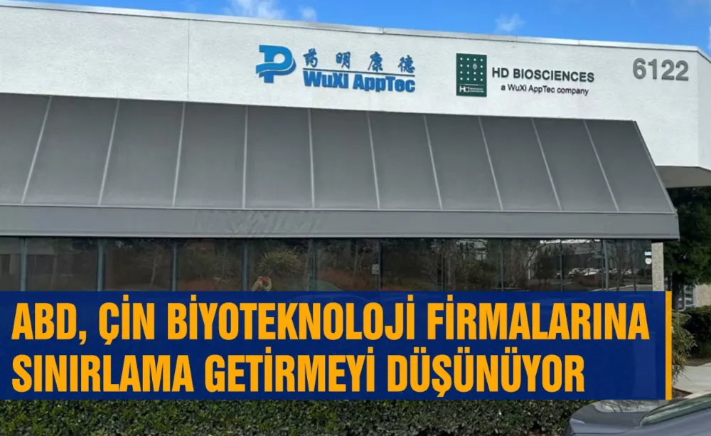 ABD, Çin Biyoteknoloji Firmalarına Sınırlama getirmeyi düşünüyor