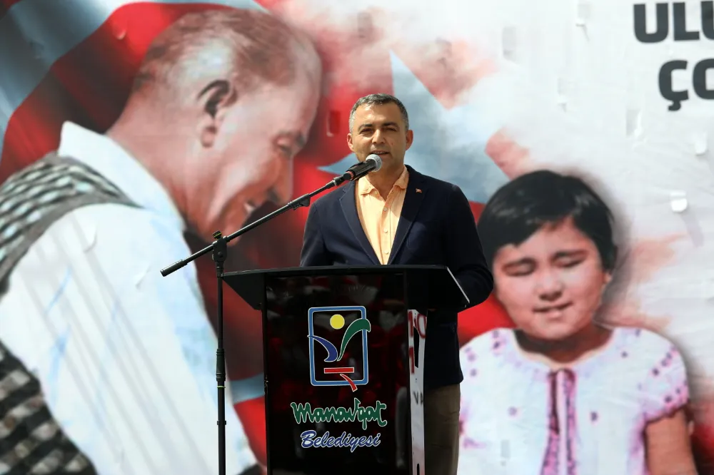 MANAVGAT BELEDİYESİNİN EĞİTİM KURUMLARINDA 23 NİSAN COŞKUSU