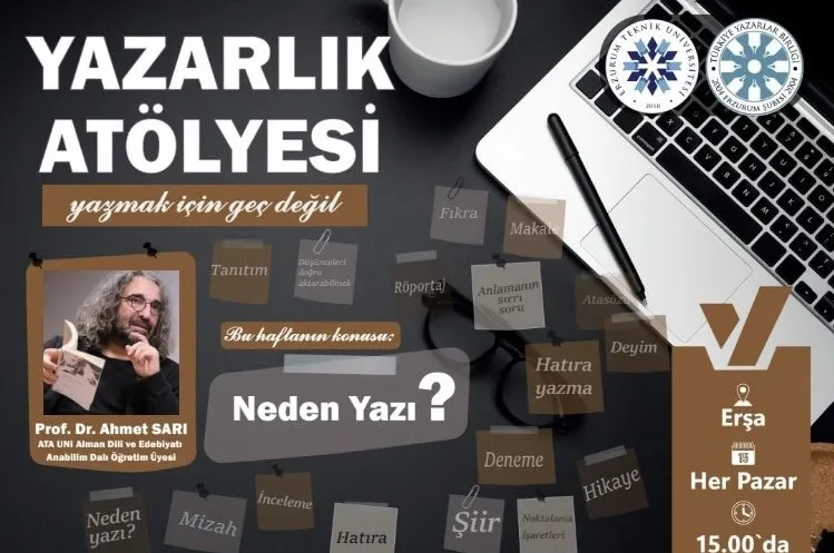 Hayvanlardan, bitkilerden farkımızı yazı yazmak olarak nitelendirebiliriz… 