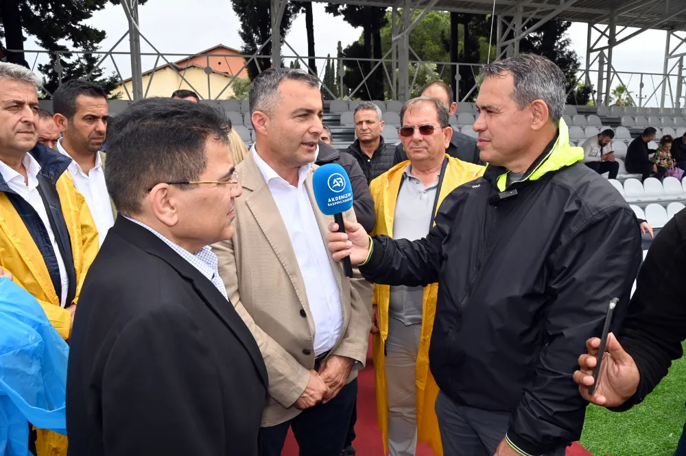 MANAVGAT GÜREŞLERİNE HAVA MUHALEFETİ ENGELİ