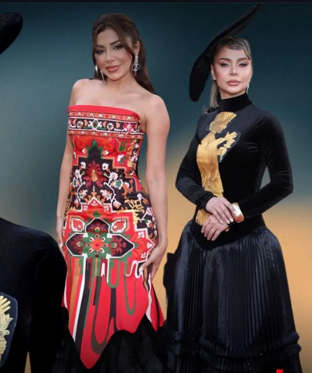 Altın Ahameniş kırmızı halıda yürüdü.