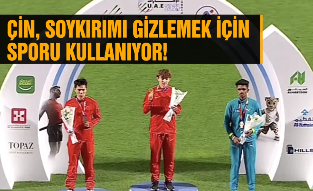Çin, soykırımı gizlemek için sporu kullanıyor!