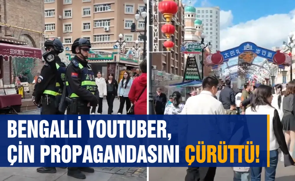 Bengalli YouTuber, Çin propagandasını çürüttü!