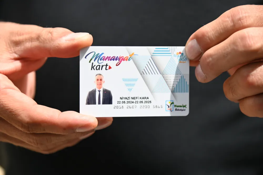 BAŞKAN KARA MANAVGAT KARTI TANITTI