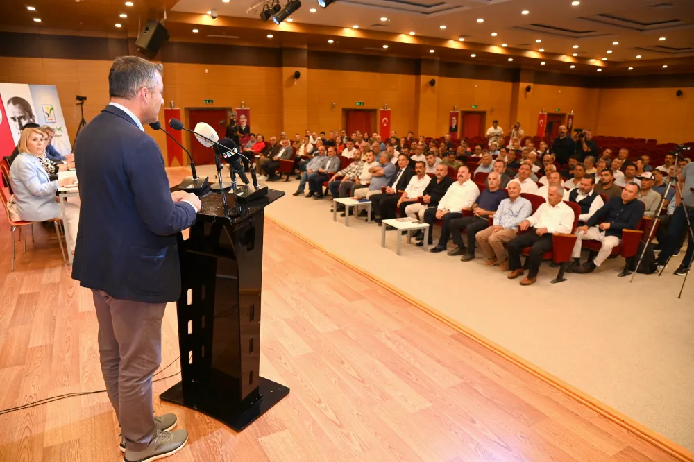 MANAVGAT BELEDİYE BAŞKANI NEFİ KARA MUHTARLARI AĞIRLADI