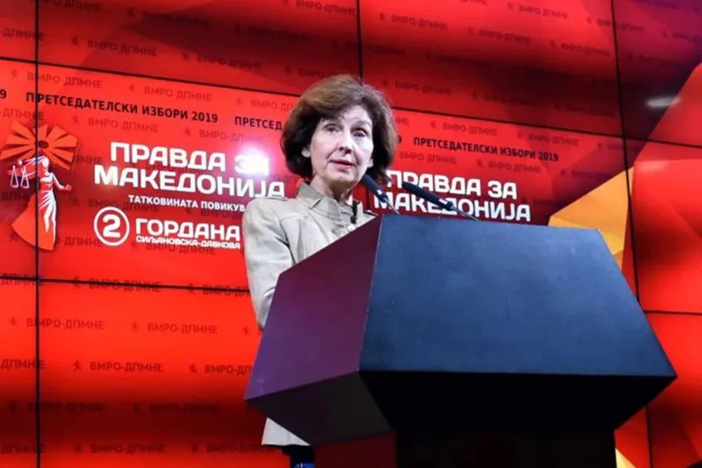 Kuzey Makedonya’nın yeni Cumhurbaşkanı Siljanovska Davkova oldu