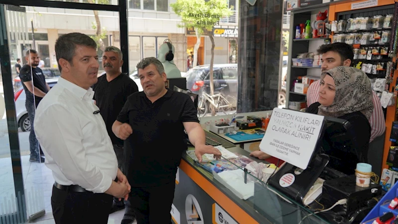 Başkan Tutdere ‘Kent Meydanı Projesi’ni esnafa sordu  - Videolu Haber