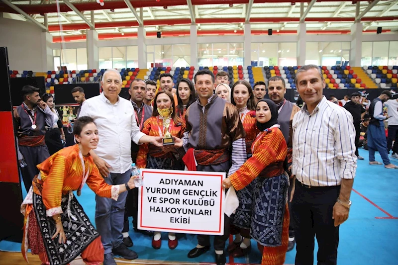 Halk Oyunları Grup yarışmaları sona erdi 