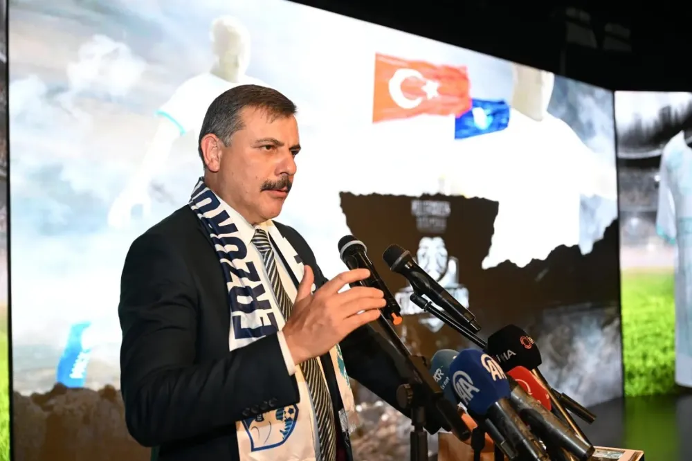 Erzurum Valisi Çiftçi’nin Erzurum Spor sevgisi