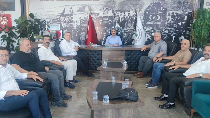 GAP Gazeteciler Birliği’nden Besni Belediyesi’ne ziyaret 