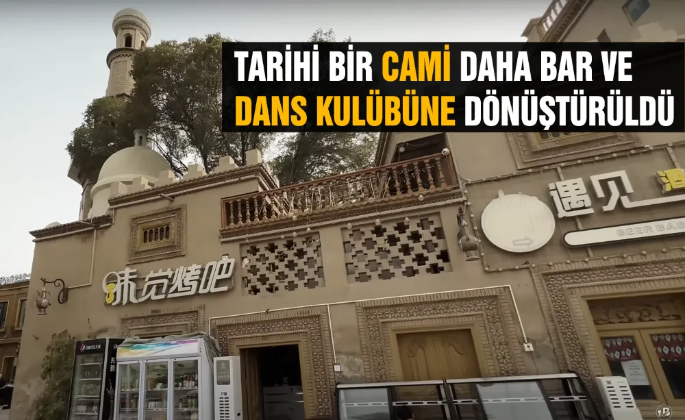 Tarihi bir cami daha bar ve dans kulübüne dönüştürüldü.