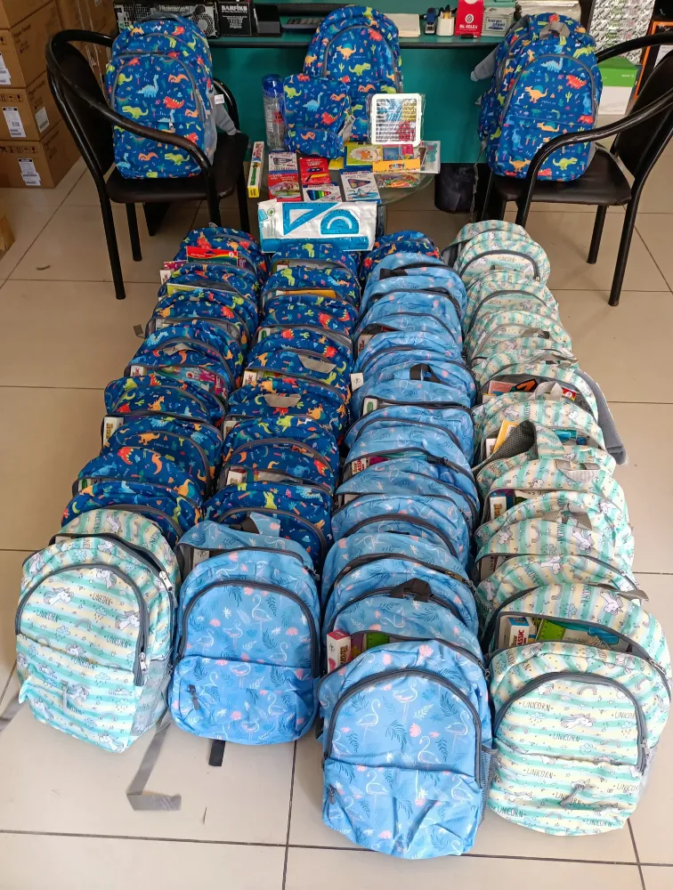 Kocaeli Milli Kuruluşlar Birliği kırtasiye desteğine devam ediyor