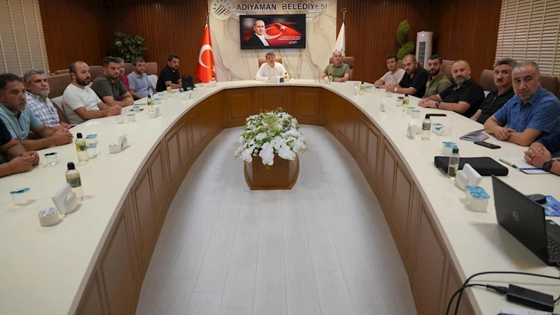 Adıyaman Belediyesi’nde su için gece mesaisi  - Videolu Haber