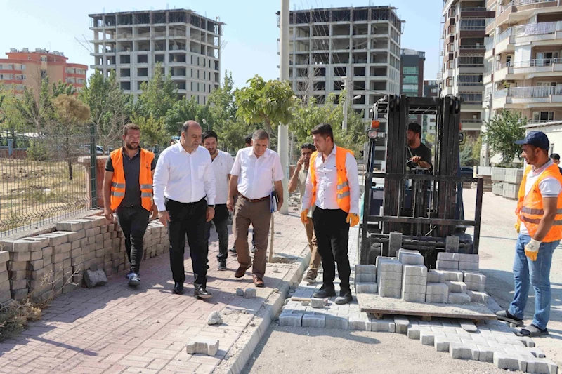 Karaköprü Belediyesi altyapı çalışmalarına devam ediyor 