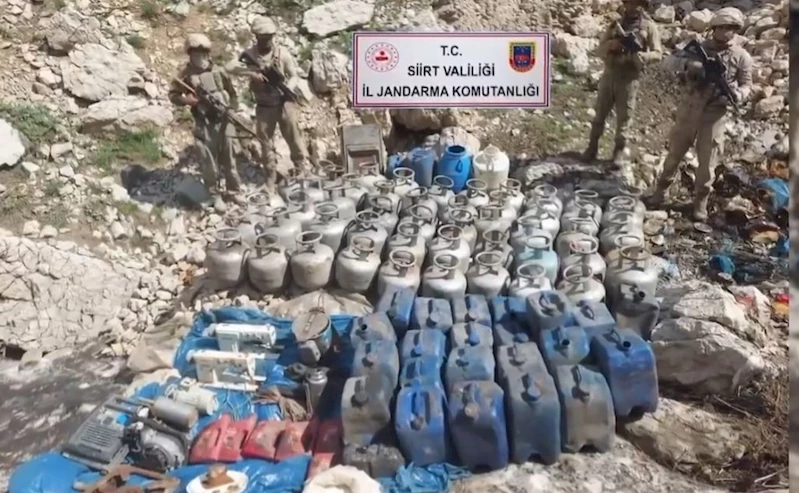 Terör örgütüne ağır darbe: Ele geçirilen silahlar arasında ‘füze’ bile var 